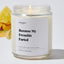 Because My Frenchie Farted - Luxury Candle Jar 35 Hours