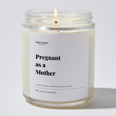 Pregnant as a Mother - Luxury Candle Jar 35 Hours
