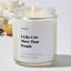 I Like Cats More Than People - Luxury Candle Jar 35 Hours
