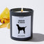 Labrador Retriever - Pets Black Luxury Candle 62 Hours
