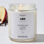 I don't need therapy I just need astrology - Leo Zodiac Luxury Candle Jar 35 Hours