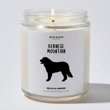 Candles - Bernese Mountain - Pets - Nice Stuff For Mom
