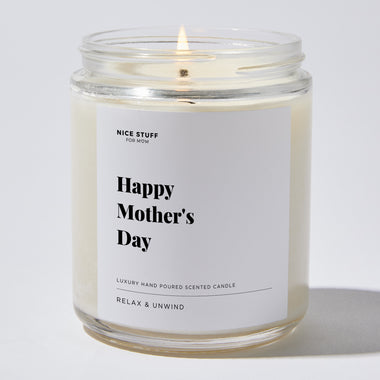 Happy Mother's Day - For Mom Luxury Candle