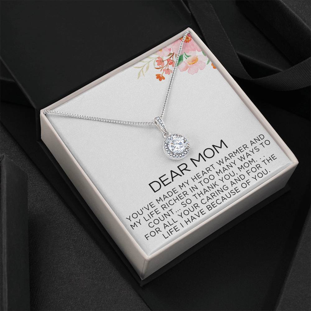 Endless Love Pendant Necklace - You've Made My Heart Warmer