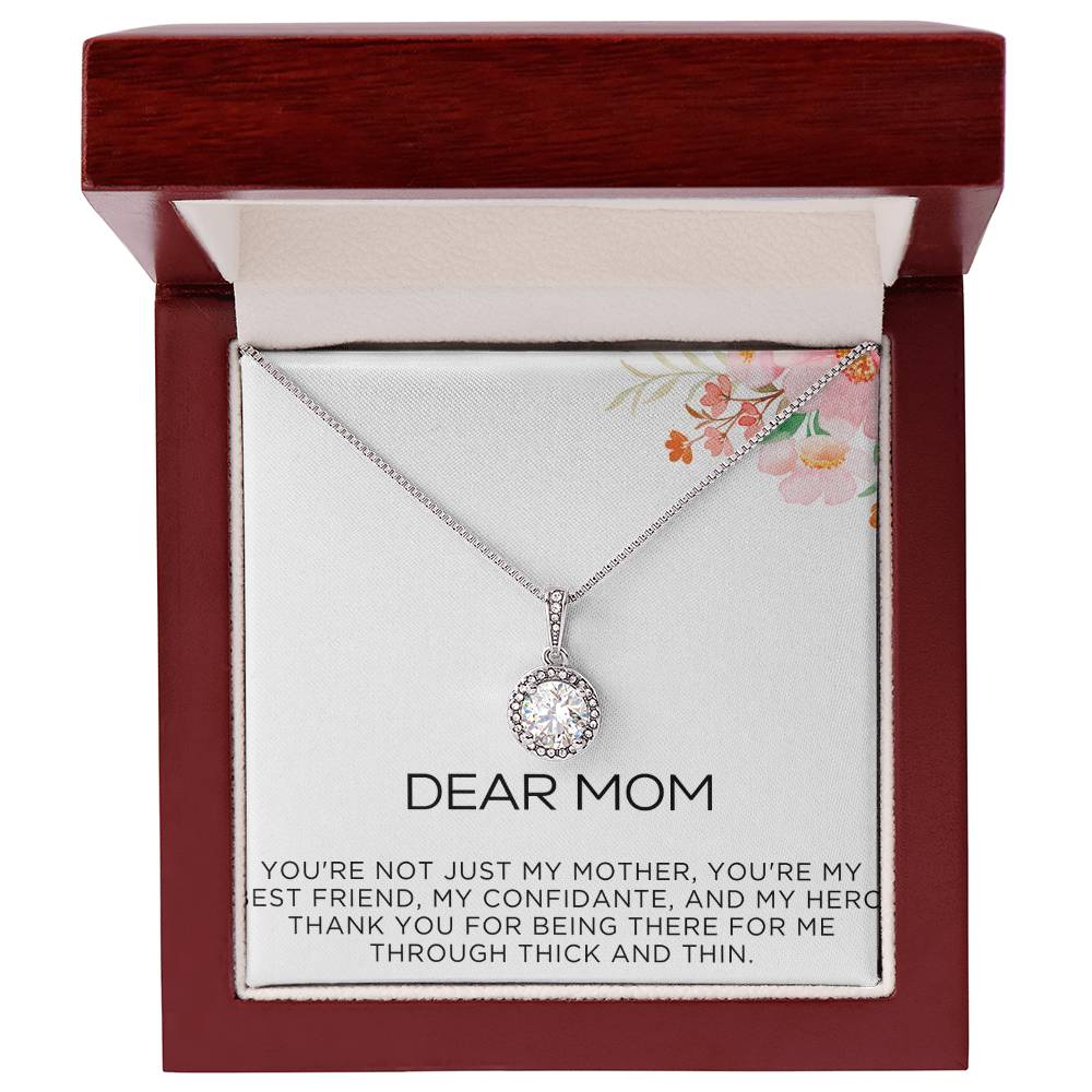 Endless Love Pendant Necklace - You're Not Just My Mother, You're My Best Friend