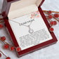 Endless Love Pendant Necklace - Like an Angel You Guided My Way and Kept Me Safe