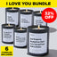 I Love My Wife Anniversary Bundle (6 Candles)