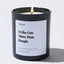 I Like Cats More Than People - Large Black Luxury Candle 62 Hours