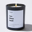 New House Smell - Large Black Luxury Candle 62 Hours