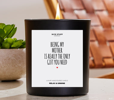 Being My Mother/Grandmother Is Really The Only Gift You Need - (Your Name) - Large Personalized Luxury Candle 62 Hours