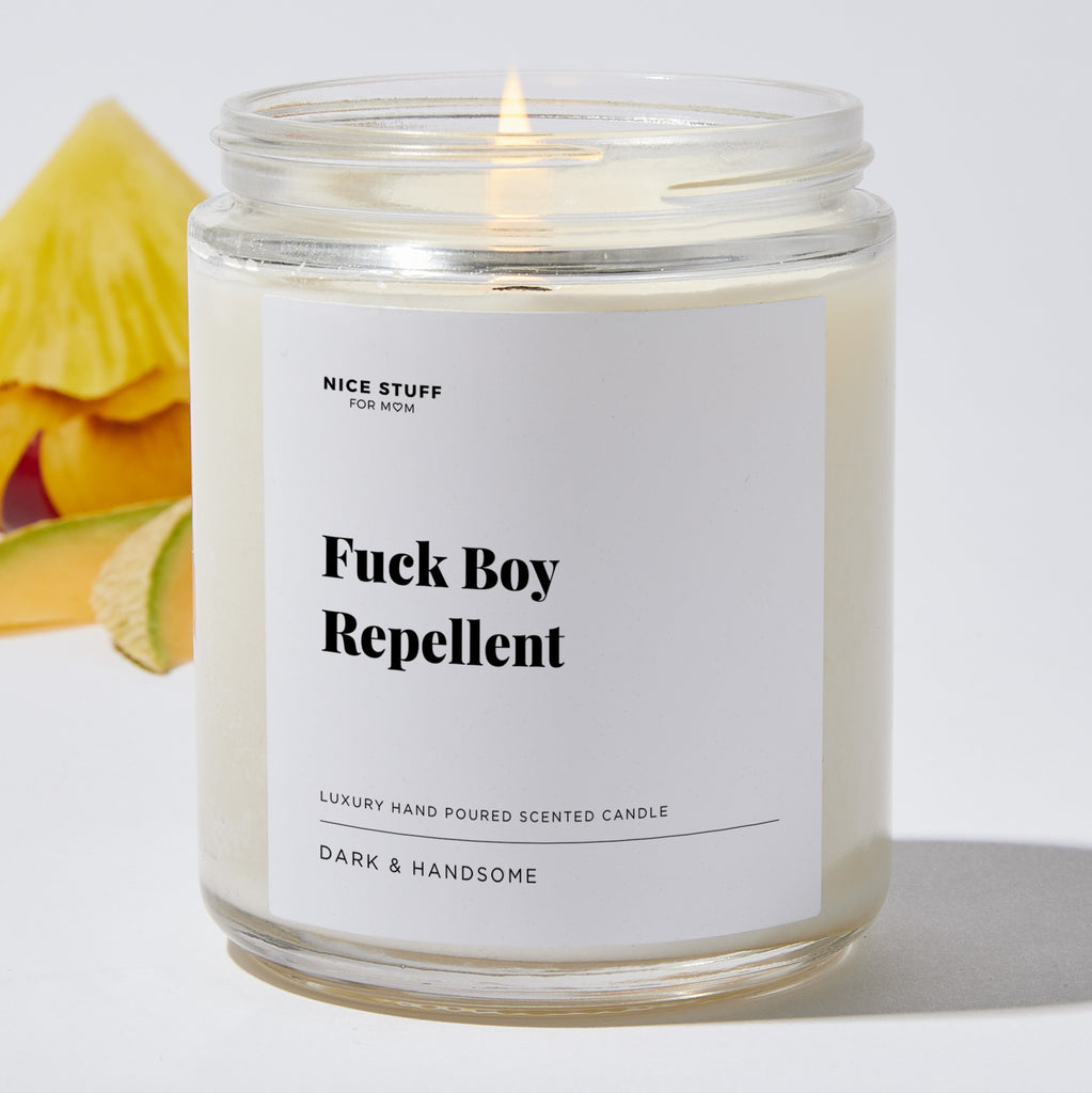 Fuck Boy Repellent - Luxury Candle Jar 35 Hours