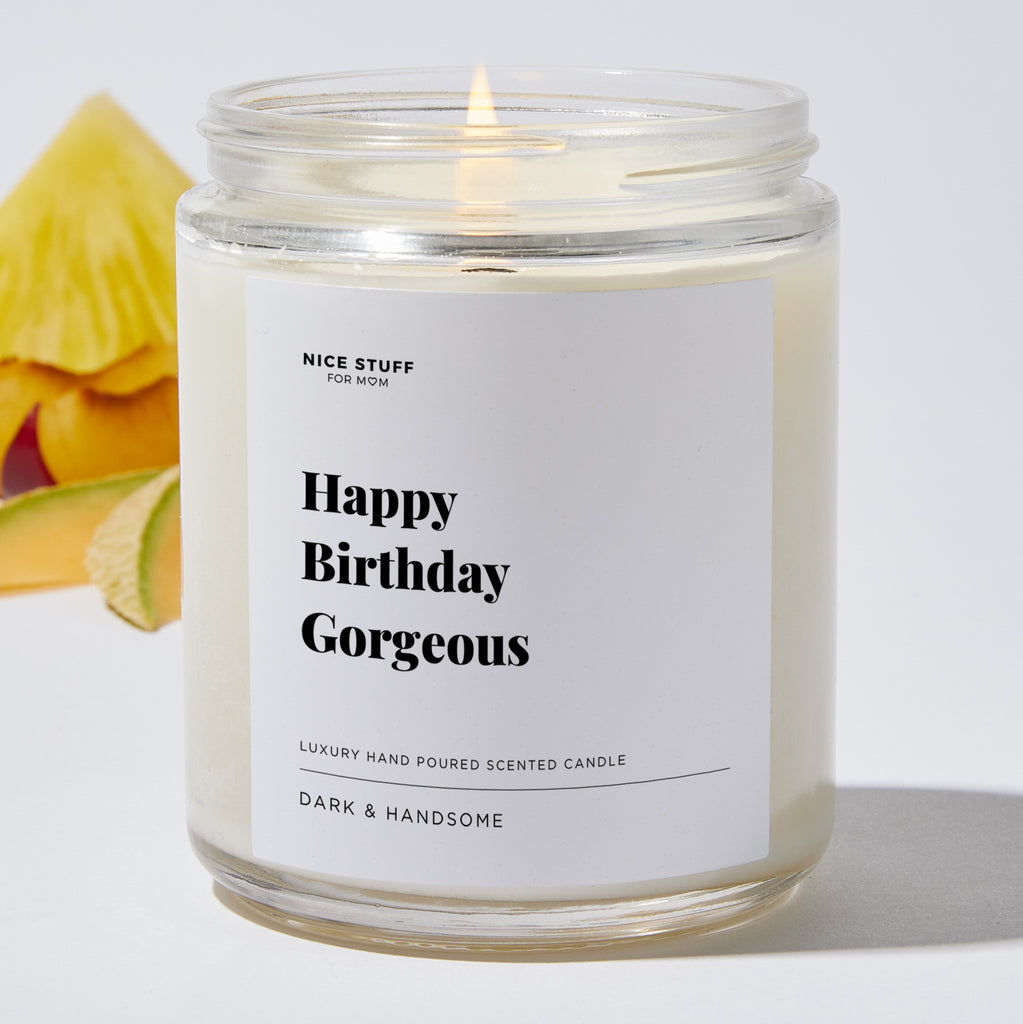 Happy Birthday Gorgeous - Luxury Candle Jar 35 Hours