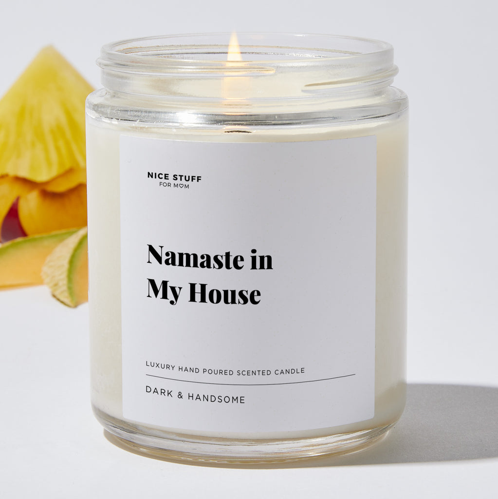 Namaste in My House - Luxury Candle Jar 35 Hours