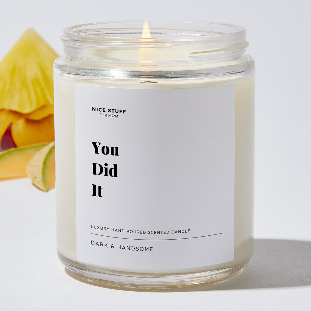 You Did It - Luxury Candle Jar 35 Hours
