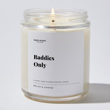 Baddies Only - Luxury Candle Jar 35 Hours