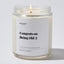 Congrats on Being Old :) - Luxury Candle Jar 35 Hours