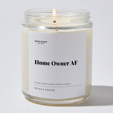 Home Owner AF - Luxury Candle Jar 35 Hours