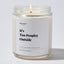 It's Too Peopley Outside - Luxury Candle Jar 35 Hours