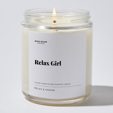 Relax Girl - Luxury Candle Jar 35 Hours