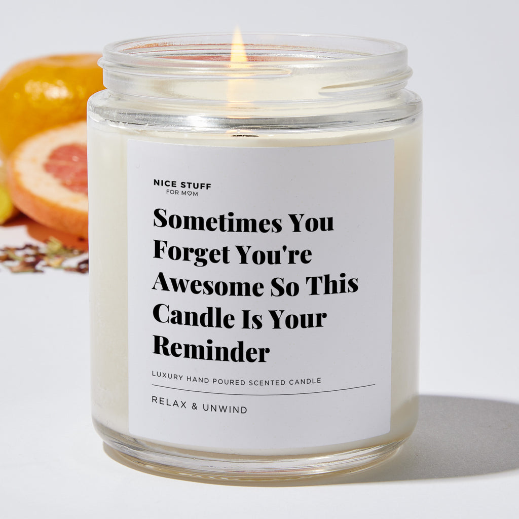 For Mom - Luxury Candle Jar - Relax & Unwind – Nice Stuff For Mom