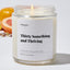 Thirty Something and Thriving - Luxury Candle Jar 35 Hours