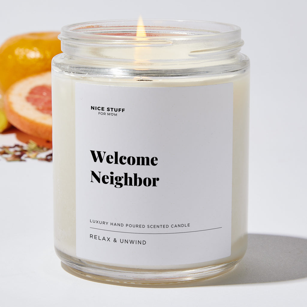Welcome Neighbor - Luxury Candle Jar 35 Hours