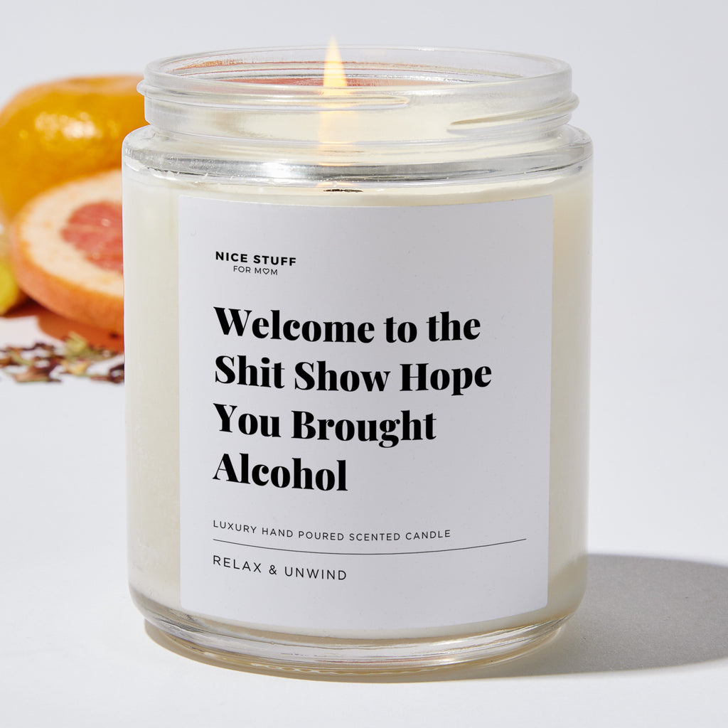 Sarcastic & Funny - Luxury Candle Jar - Relax & Unwind – Nice Stuff For Mom