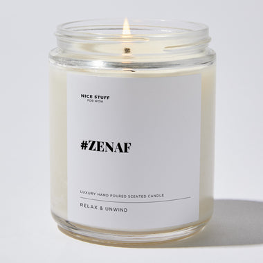 #zenaf - Luxury Candle Jar 35 Hours