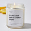 It's Not a Dad Bod Its a Father Figure - Luxury Candle Jar 35 Hours