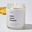 OMG! You're Pregnant - Luxury Candle Jar 35 Hours