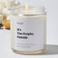 It's Too Peopley Outside - Luxury Candle Jar 35 Hours