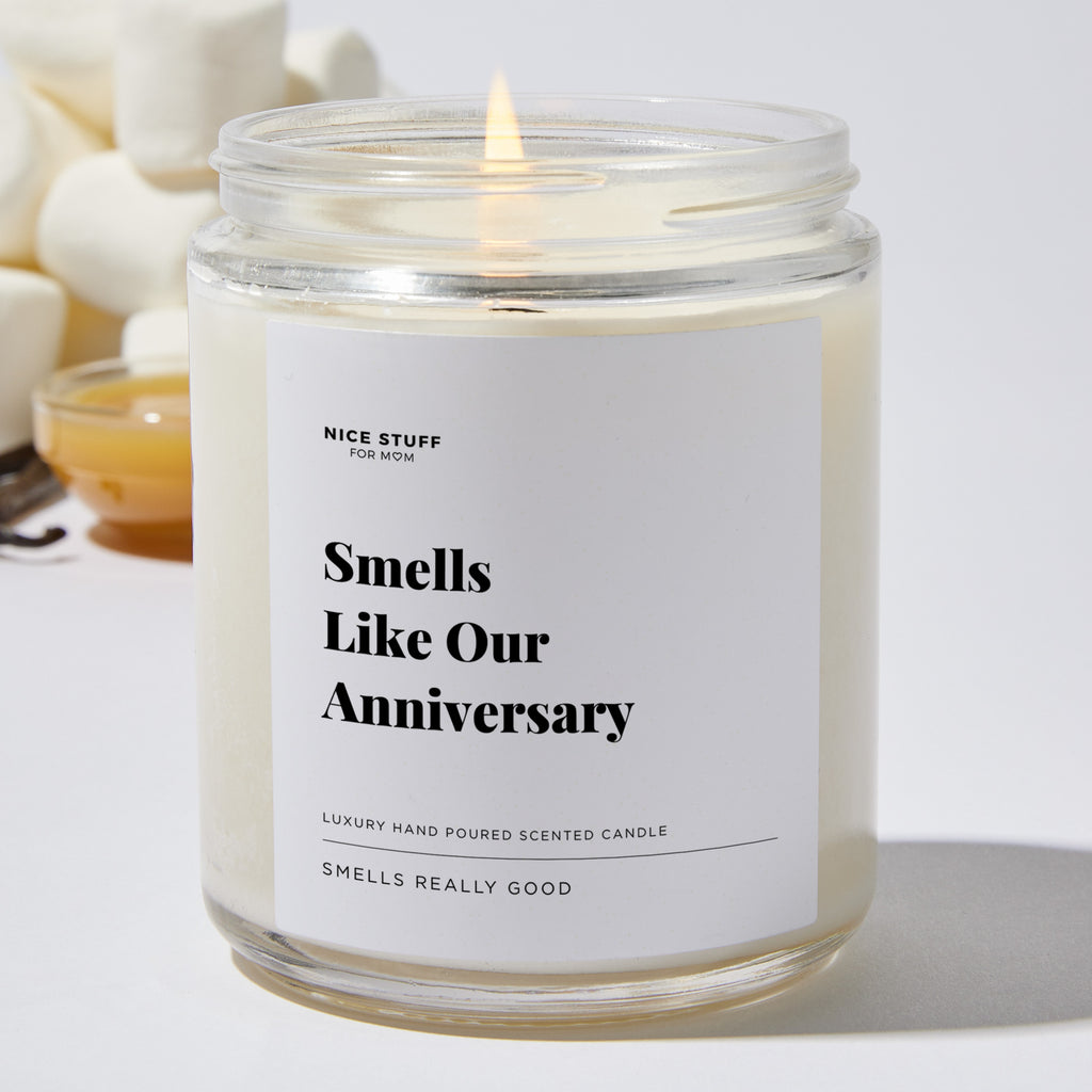 Smells Like Our Anniversary - Luxury Candle Jar 35 Hours