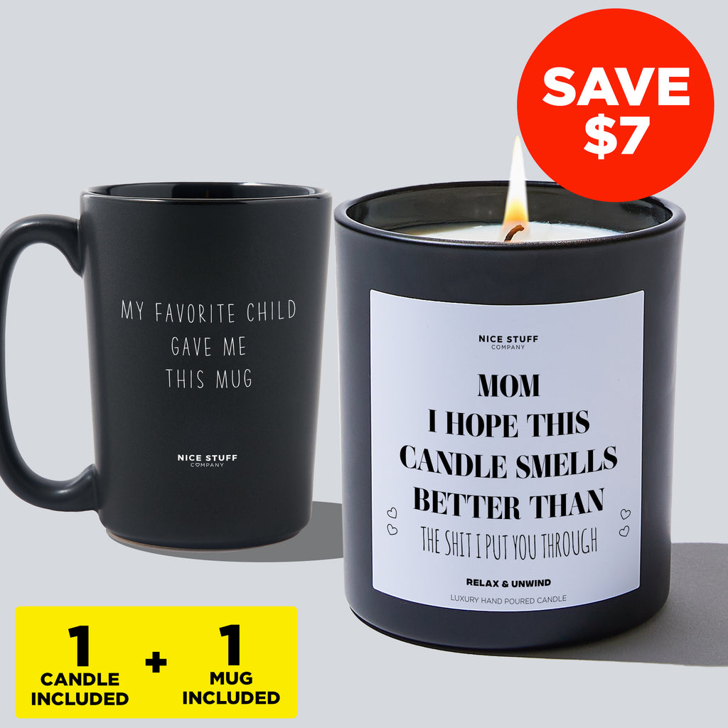 Make Mom Smile Bundle - Mug + Candle Bundle