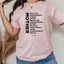 Mother Beautiful Hardworking Strong Loving Protective Understanding Patient Selfless Affectionate Loved Compassionate Gentle - Mom T-Shirt for Women