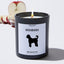 Goldendoodle - Pets Black Luxury Candle 62 Hours