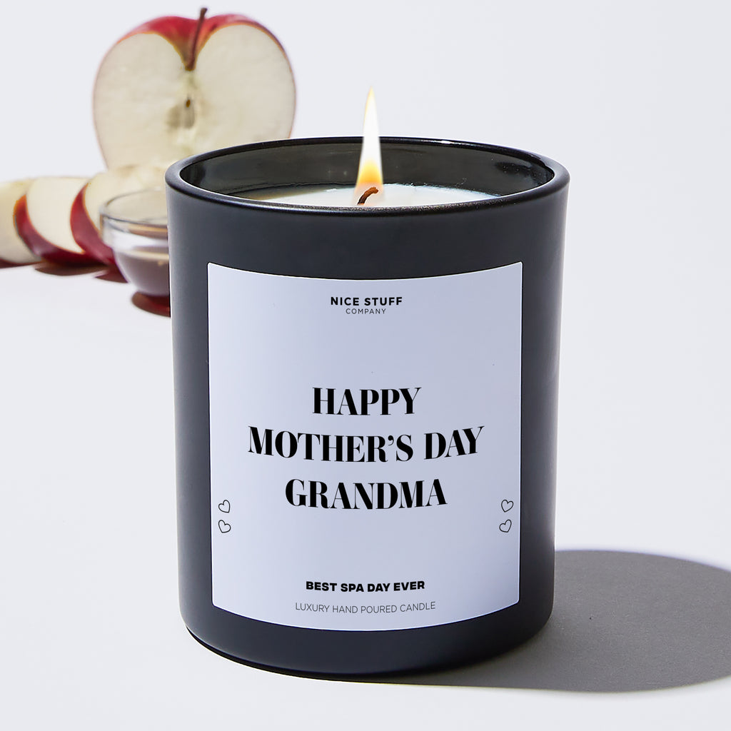 Happy Mothers Day Grandma - Mothers Day Gifts Candle