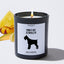 Miniature Schnauzer - Pets Black Luxury Candle 62 Hours
