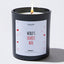 World's Okayest Wife - Valentine's Gifts Candle