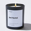 Candles - Just Married - Wedding & Bridal Shower - Nice Stuff For Mom