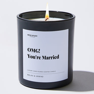 Candles - OMG! You're Married - Wedding & Bridal Shower - Nice Stuff For Mom