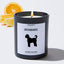 Goldendoodle - Pets Black Luxury Candle 62 Hours