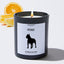 Pitbull - Pets Black Luxury Candle 62 Hours