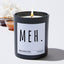 MEH. - Funny Black Luxury Candle 62 Hours