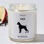 Boxer - Pets Luxury Candle Jar 35 Hours