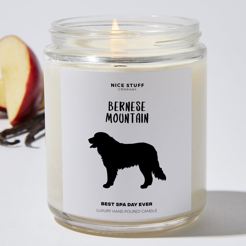 Bernese Mountain - Pets Luxury Candle Jar 35 Hours