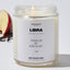 I'm always late but worth the wait - Libra Zodiac Luxury Candle Jar 35 Hours