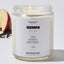 Relax nothing is under control - Gemini Zodiac Luxury Candle Jar 35 Hours