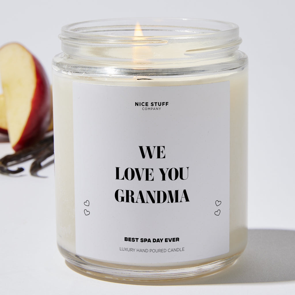We Love You Grandma - Mothers Day Gifts Candle