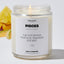 I like to put on my music to cast out all the negative BS in the world - Pisces Zodiac Luxury Candle Jar 35 Hours