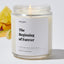 The Beginning of Forever - Wedding & Bridal Shower Luxury Candle